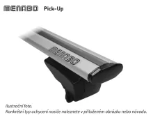Střešní nosič Audi A6 Allroad C7 01/12-09/18 Kombi, Typ 4GH, 4GJ, Menabo Pick-Up (5)