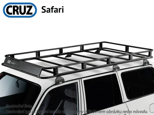 Střešní koš Hyundai IX55 5dv. s podélníky 08-13, Cruz Safari