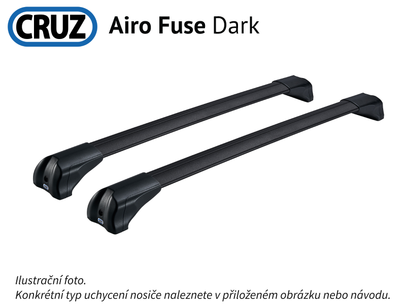 Střešní nosič Ebro S900 25-, CRUZ Airo Fuse Dark