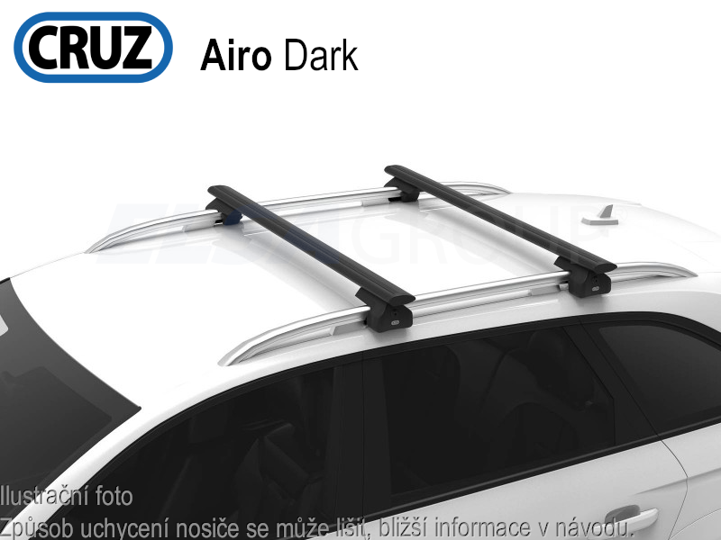 Strešný nosič Peugeot 207 07-13, CRUZ Airo Dark