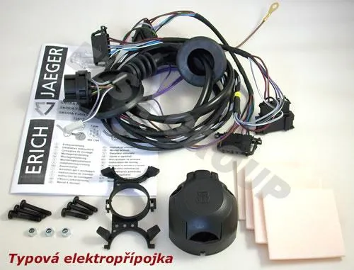 Typová elektropřípojka Volvo V60 2010- , 13pin, Erich Jaeger