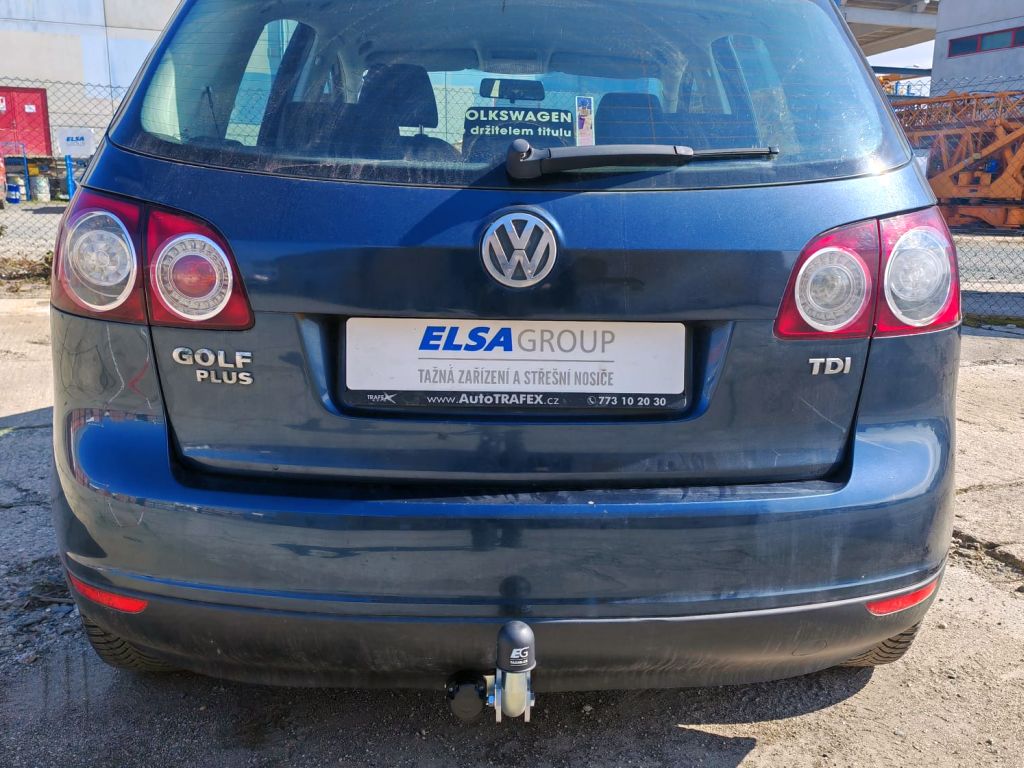 Ťažné zariadenie VW Golf Plus 2005-2009 (V), pevný čep 2 šrouby, Galia