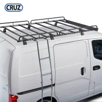Žebřík pro boční uchycení do žlábku / za střešní koš 234cm, sklopný, Cruz XX Žebřík pro boční uchycení do žlábku / za střešní koš 234cm, sklopný, Cruz XX