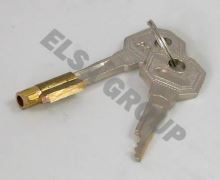 Náhradní klíč (2ks) s bronzovou vložkou pro Brinkmatic Classic (BMC)