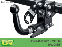 Tažné zařízení Daewoo Matiz 2005-2010 , bajonet, Umbra Tažné zařízení Daewoo Matiz 2005-2010 , bajonet, Umbra