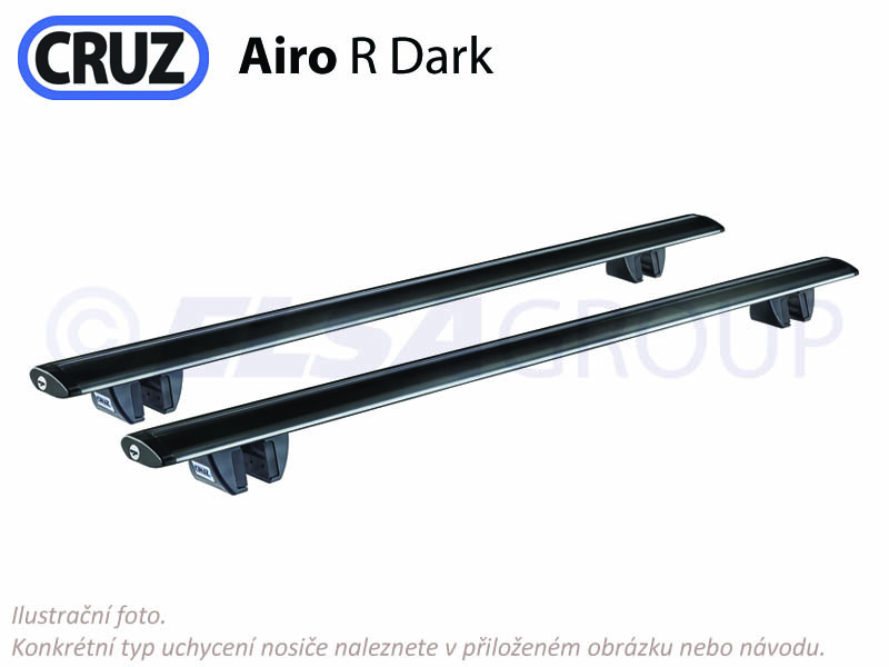 Střešní nosič na podélníky CRUZ Airo R Dark 108