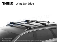 Střešní nosič Citroen C5 I Break 01-08 WingBar Edge, Thule Střešní nosič Citroen C5 I Break 01-08 WingBar Edge, Thule