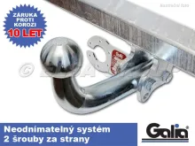Tažné zařízení Fiat Panda 4x4 2004-2012 , pevný čep 2 šrouby, Galia Tažné zařízení Fiat Panda 4x4 2004-2012 , pevný čep 2 šrouby, Galia