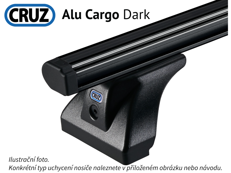 Strešný nosič Opel Combo 18-, CRUZ ALU Cargo Dark