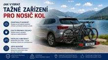Jak vybrat tažné zařízení pro nosič kol a elektrokol