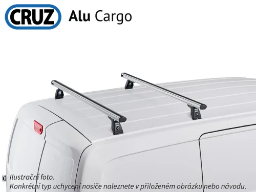 Střešní nosič Opel Movano 98-10, CRUZ ALU Cargo
