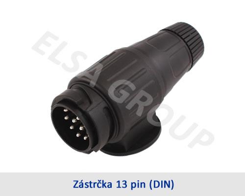 Zástrčka 13pin (DIN)