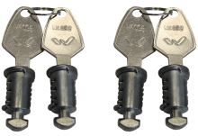Zámky a klíče pro nosiče Menabo Tema/Pick-Up/Ariete