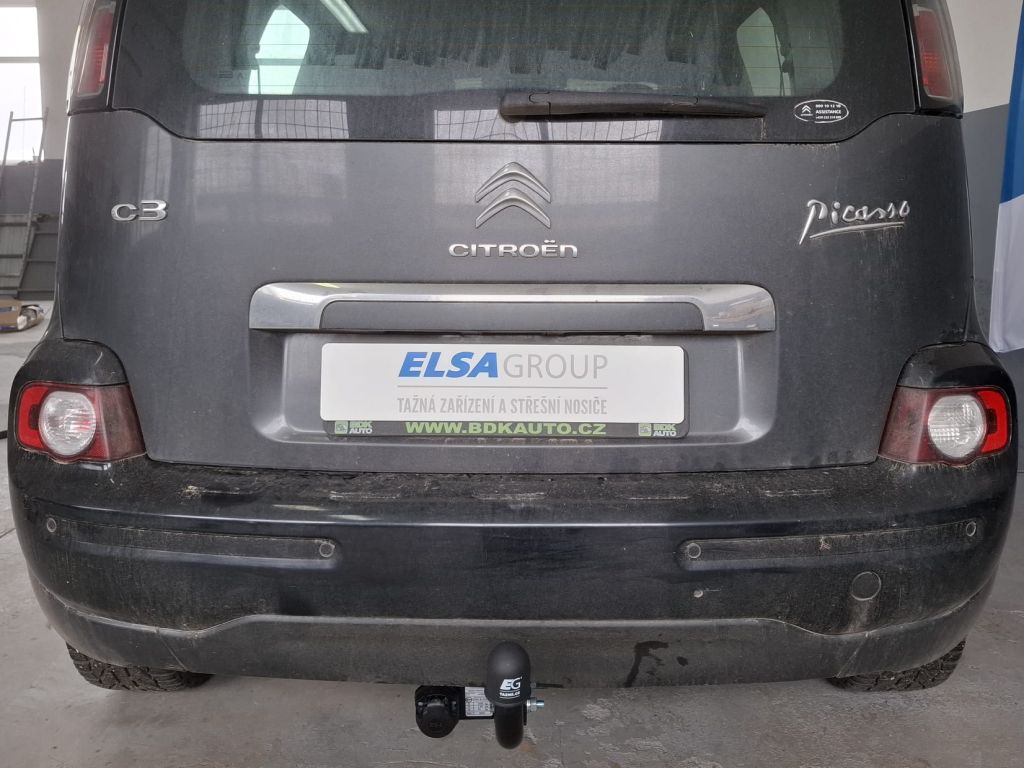 Tažné zařízení Citroen C4 3/5 dv. 2010-2020 (II), pevné 2 šr., Imiola