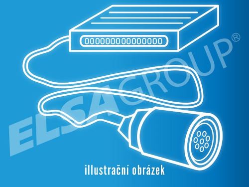 Typová elektropřípojka Fiat Doblo skříň 2022- L2 (III), 7pin, AC