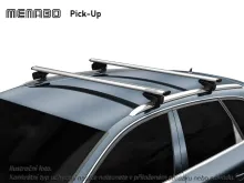 Střešní nosič Audi A4 B9 Avant 08/15- Kombi, Typ 8W5, 8WD, Menabo Pick-Up