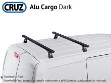 Střešní nosič Fiat Doblo 10-, CRUZ ALU Cargo Dark
