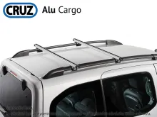 Střešní nosič Opel Combo Tour s podélníky, CRUZ ALU Střešní nosič Opel Combo Tour s podélníky, CRUZ ALU