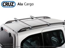 Střešní nosič Peugeot Partner s podélníky, CRUZ ALU