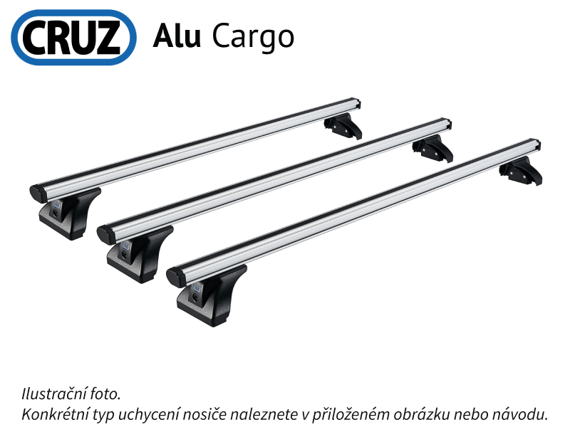 Střešní nosič Kia PV5 25-, Cruz Alu Cargo AF