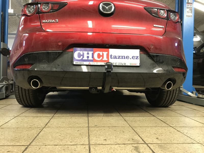 Tažné zařízení Mazda 3 HB 2019-, vertikální, Oris