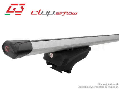 Střešní nosič na podélníky G3 Clop Airflow 110