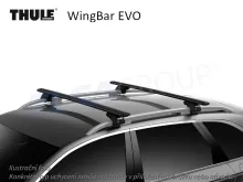 Střešní nosič Audi A6 Allroad 06- WingBar EVO, Thule