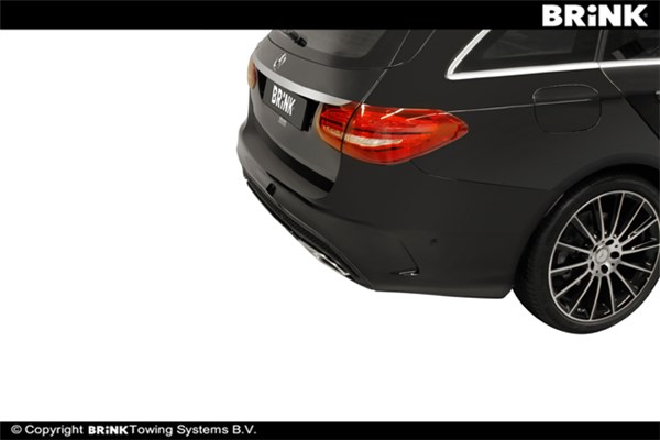 Tažné zařízení Mercedes Benz C sedan 2014- (W205), odnímatelný vertikal, BRINK
