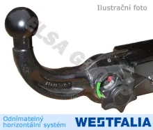 Tažné zařízení Renault Modus Grand 2008- , odnímatelný horizontal, Westfalia
