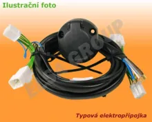Typová elektropřípojka Mazda 2 2007-2015 (DE) , 7pin, ECS