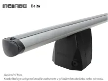 Příčníky Alu Delta XL stříbrné