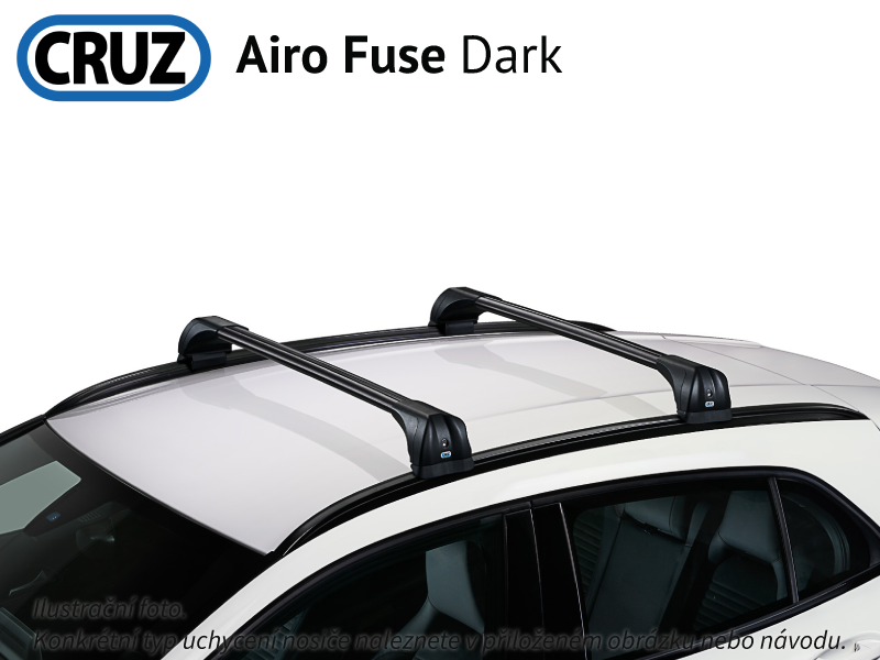 Střešní nosič Ebro S900 25-, CRUZ Airo Fuse Dark
