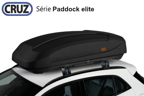Střešní box CRUZ Paddock elite 470NT, matná černá