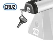 Sada zámků CRUZ 4ks pro tyče ALU (45x30 / 012-162)