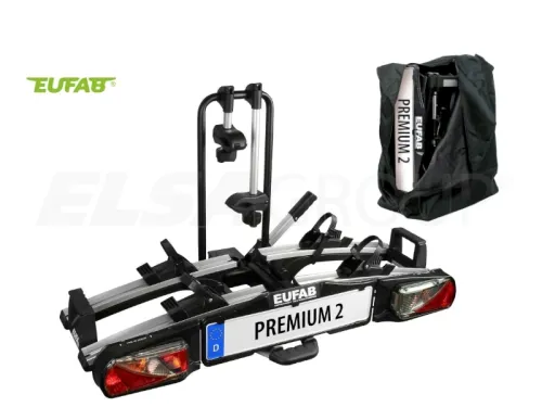Nosič kol Eufab Premium II - 2 kola, na tažné zařízení