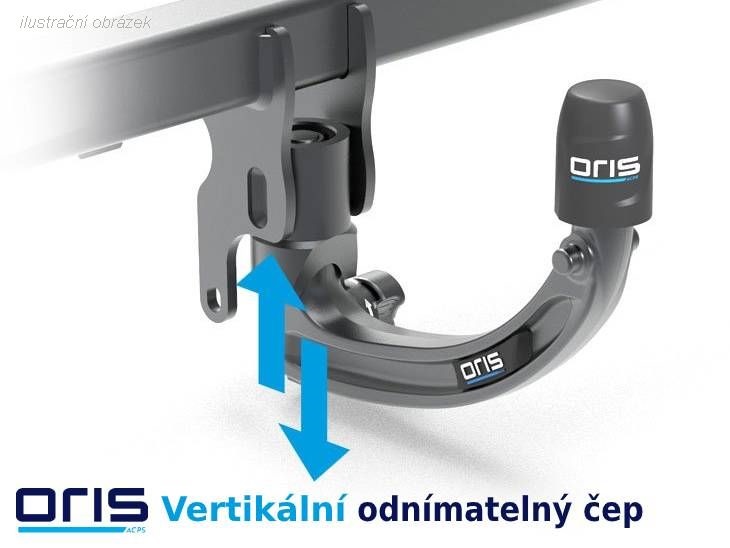 Tažné zařízení BMW 3-serie sedan 2019/03- (G20), vertikální, Oris