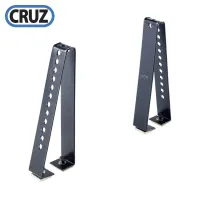 Sada 6ks 18cm bočních zarážek Alu příčníků 45x30 / 52x35mm
