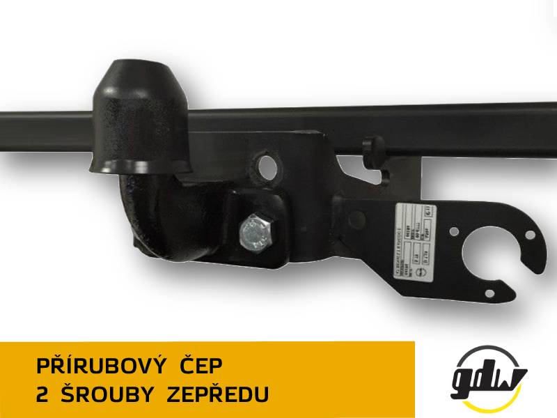 Tažné zařízení Ford Transit Custom 23- / VW Transporter T7 24-, příruba