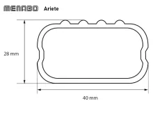 Střešní nosič Fiat Panda Cross 03/12- HB, Typ 312 / 319 / 519, Menabo Ariete (4)