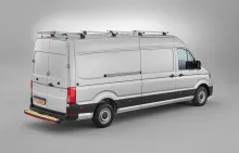 Nárazuvzdorný schůdek Ford Transit Custom / VW T7 23-, Rhino ImpactStep Connect+ (14)