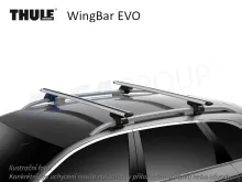 Střešní nosič Ford Mondeo kombi 00-07 WingBar EVO, Thule