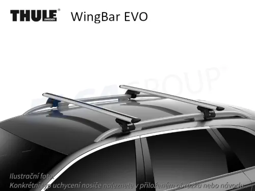 Střešní nosič Dacia Logan Express 07- WingBar EVO, Thule