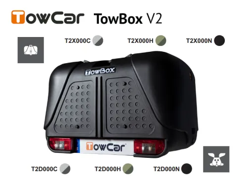 Přepravní box na tažné zařízení TowBox V2