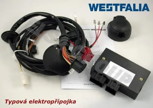 Typová elektropřípojka Audi A8 2013/11- , 13pin, Westfalia