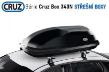 Střešní box CRUZ Box 340N, lesklá černá