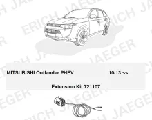 Rozšiřující sada EP Mitsubishi Outlander PHEV 10.13>