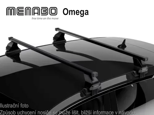 Střešní nosič Alfa Romeo 159 05-12, Menabo Omega