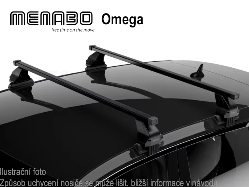 Střešní nosič Nissan Qashqai III 21-, Menabo Omega