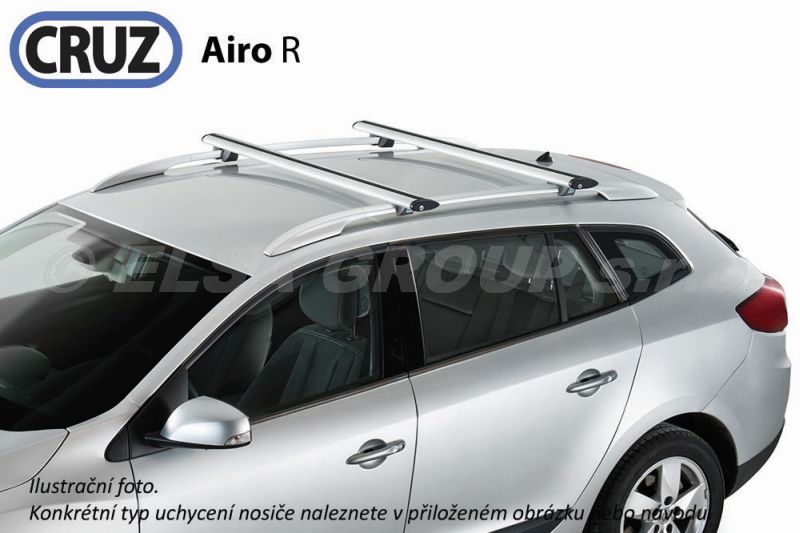Strešný nosič audi 80 kombi (na podélníky), cruz airo alu