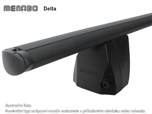 Příčníky Alu Delta L černé//
